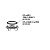 JBL CP e40x/70x/90x Impeller cover+seal - Крышка камеры ротора с упл. прокладкой